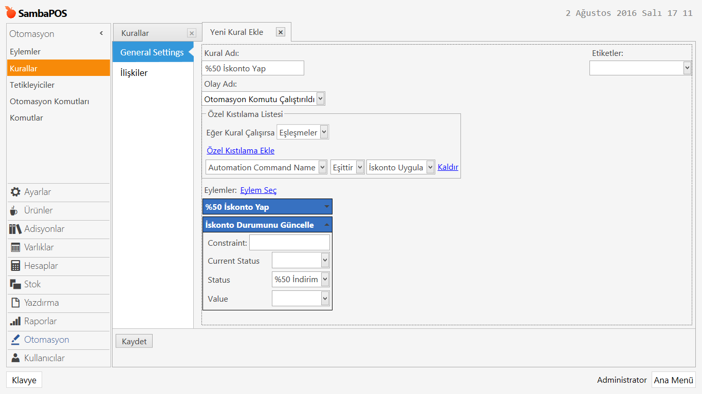 iskonto-ekleme-kurali-general-settings